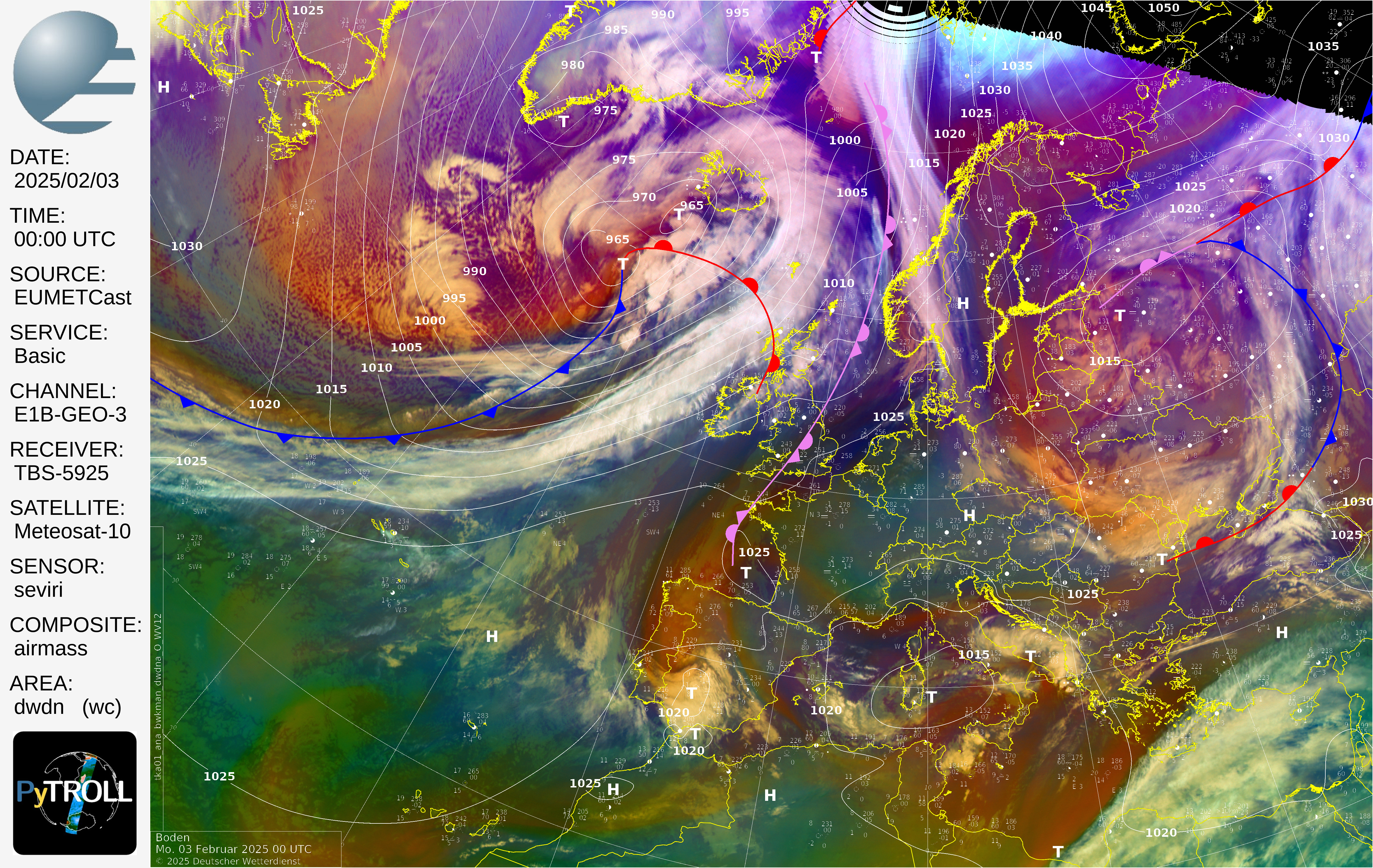 Tempo instabile al Centro-Sud e Isole lunedì 3, alta pressione da martedì 4 fino a giovedì 6.